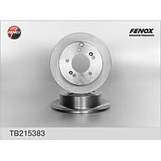 FENOX tb215383 (58411 / 5841139300
 / 5841139300) диск торм.зад