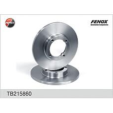FENOX TB215860 (230597
 / 230597 / 96254392) диск тормозной передний Daewoo (Дэу) Matiz (Матиз) 0.8 / 1.0 98- tb215860