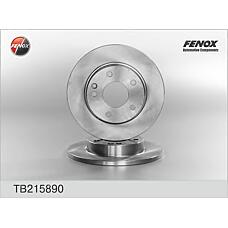 FENOX TB215890 (1684210112
 / 1684210112 / 230470
) диск тормозной | перед прав / лев |