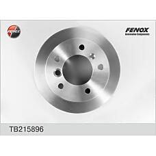 FENOX TB215896 (230491 / 2D0615601 / 2D0615601C) диск тормозной задний Mercedes (Мерседес) Sprinter (Спринтер) 95-06, VW lt 96- tb215896