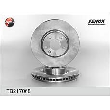 FENOX TB217068 (569044 / 569045 / 90344650) диск тормозной передний\ Opel (Опель) Omega (Омега) 2.0-3.2 94>