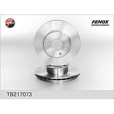 FENOX TB217073 (1102560 / 1629479 / 1643706) тормозной диск