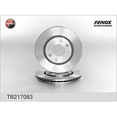 FENOX TB217083 (230455 / 4246L9 / 4246L9S
) торм.диск пер.[260x24] 4 отв.