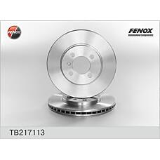 FENOX TB217113 (34111160915 / 34111154749 / 34111154750) диск тормозной передний\ BMW (БМВ) e30 / z1 1.6-2.4d m10-m42 82-94