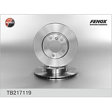 FENOX TB217119 (230474
 / 230474 / 34111160674) диск тормозной передний\ BMW (БМВ) e36 / e46 1.8-2.5d m42-m52 91>