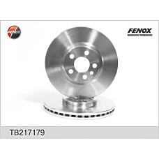 FENOX TB217179 (1309392080 / 1317651080 / 4246J2) диск тормозной | перед прав / лев |