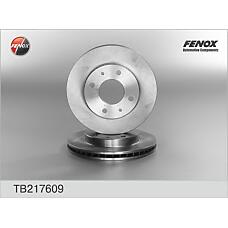 FENOX TB217609 (30872926 / 308729268 / 51712M2000) диск тормозной | перед прав / лев |