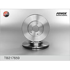 FENOX TB217659 (230801 / 43512 / 4351242030
) диск тормозной | перед прав / лев |