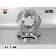 FENOX TB217752 (1456667 / 1473008 / 1520371) диск тормозной | перед прав / лев |
