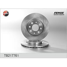 FENOX TB217761 (1515074 / 51806099 / 51830236) диск тормозной | перед прав / лев |