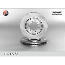 FENOX TB217763 (4144108030 / 4144108030
 / QP70918033G) диск тормозной передний вентилируемый ssangyong rexton