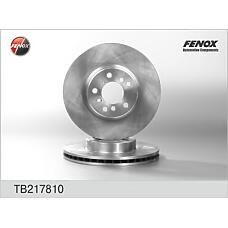 FENOX TB217810 (34116765457 / 34116750713 / 34116756045) диск тормозной 332*30*5 передний BMW (БМВ) x3 06- , x5 00-