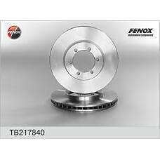 FENOX TB217840 (4144105110 / 4144106210 / 4144106211) диск тормозной передний вентилируемый ssangyong korando, musso, rexton