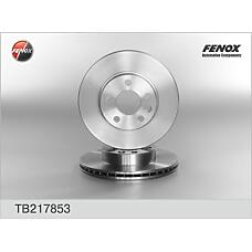 FENOX TB217853 (116000000000 / 11600262150 / 116002621504
) торм.диск пер.вент.[280x24] 5 отв.
