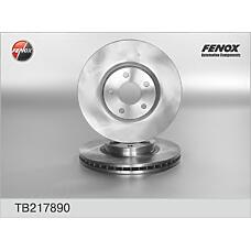 FENOX TB217890 (1379965 / 1384689 / 1405510) торм.диск пер.[302x11] 5 отв.