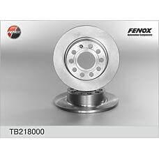 FENOX TB218000 (1K0615601AB
 / 1K0615601AB / 1K0615601K) диск тормозной задний\ Audi (Ауди) a3,Skoda (Шкода) octavia,VW Golf (Гольф) 1.4-2.0tdi 03>