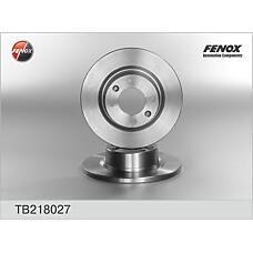 FENOX TB218027 (00004246W4 / 230558 / 4246W4
) диск тормозной задний\ Citroen (Ситроен) c5 1.8-2.2hdi 01>