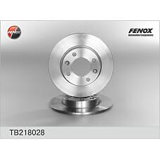 FENOX TB218028 (00004246X8 / 230567
 / 230567) диск тормозной задний\ Citroen (Ситроен) xsara, Peugeot (Пежо) 307 1.4-2.0hdi 01>