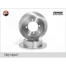 FENOX tb218047 (230651 / 58411M2050 / MB668063) диск торм. santamo Mitsubishi (Мицубиси) galant