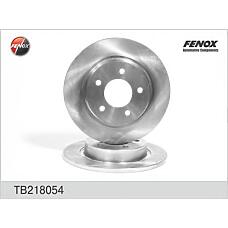 FENOX TB218054 (1373361 / 3M512A315EB / 3M512A315EC) диск тормозной задний\ Mazda (Мазда) 3 2.0 03> / 5 1.8-2.0cd 05>