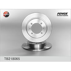 FENOX TB218065 (230434 / 30872940
 / 30872940) торм.диск зад.[260x10] 4 отв.