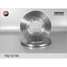 FENOX TB218156 (1371420 / 13714201464031 / 1464031) диск тормозной задний Ford (Форд) Transit (Транзит) 06- tb218156
