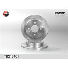 FENOX TB218161 (203518 / 5841107300 / 5841107500) диск тормозной | зад прав / лев |