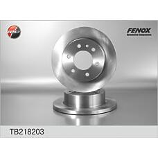 FENOX TB218203 (2E0615601A / 9064230012 / 90642300122E0615601A) диск торм.зад.Mercedes (Мерседес) Sprinter (Спринтер) 06-, VW crafter 06-