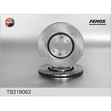FENOX TB219062 (230557 / 4246R6 / 4246T8
) диск тормозной | перед прав / лев |
