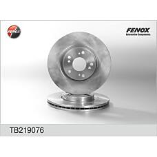 FENOX TB219076 (45251SEAE30 / TB219076) диск тормозной передний\ Honda (Хонда) cr-v 2.0 02>