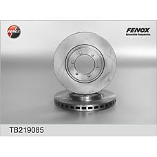 FENOX TB219085 (51712H1000
 / 51712H1000 / TB219085) торм.диск пер.вент.[280x27] 6 отв.