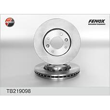 FENOX TB219098 (0K2FA33251
 / 0K2FA33251 / OK2FA33251) диск тормозной передний\  Carens (Каренс) 1.6 / 1.8 / 2.0 / 2.0d 02>