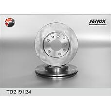 FENOX TB219124 (GF3Y3325X / GF3Y3325XA / GF3Y3325XGF3Y3325XA) диск тормозной | перед прав / лев |