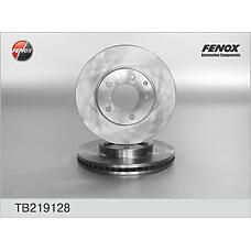 FENOX TB219128 (T0022625XA / T0023325X / T0023325XA) диск тормозной
