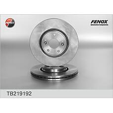 FENOX TB219192 (230675
 / 230675 / 7701206614
) торм.диск пер.вент.[300x26] 5 отв.