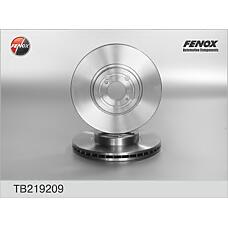 FENOX TB219209 (4351205040 / 435120504000 / TB219209) торм.диск пер.[277x26] 5 отв.
