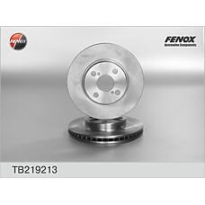 FENOX TB219213 (4351213030 / 4351247020 / 4351214040) диск тормозной