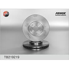 FENOX TB219219 (4351220601 / 4351220600 / 4351220590) диск тормозной