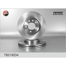 FENOX TB219234 (230773
 / 230773 / 7H0615301D) диск тормозной передний\ VW Multivan (Мультивен) / t4 2.0-2.5tdi 03>