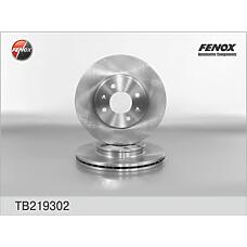 FENOX TB219302 (0986479V96 / 09A44510 / 09C17111) диск тормозной передний  solaris,  Rio (Рио) III tb219302