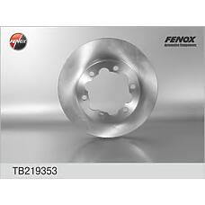 FENOX TB219353 (2E0615601 / 9064230112 / 90642301122E0615601) диск торм.зад.Mercedes (Мерседес) Sprinter (Спринтер) / VW crafter 30-35 (303x28) вентилируемые 2e0 615 601
