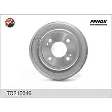 FENOX TO216046 (42610SE0000 / 42610SE0010 / 42610SR1000) барабан тормозной\ Honda (Хонда) Accord (Аккорд) ca 86-89 / Civic (Цивик) 1.3-1.6i 16v eg 92>