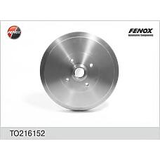 FENOX TO216152 (357501615
 / 357501615 / 35750161500) торм. барабан зад.[230x53,5] 4 отв.