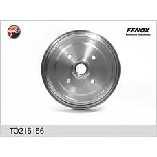 FENOX TO216156 (4351160F00
 / 4351160F00 / 4351184000
) торм. барабан зад.[200x52] 4 отв.