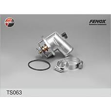 FENOX TS063 (1338003 / 7083375 / 9129907) термостат Opel (Опель) Astra (Астра) g 1.4-1.6 98-05, Zafira (Зафира) a 1.6 99-05, vectra b, c 1.6 95>