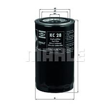MAHLE ORIGINAL kc28 (1R0740 / 154709 / 86779400377) фильтр топливный корпусной