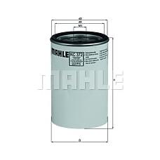 MAHLE KC372D (20386081) фильтр топливный