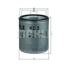 MAHLE ORIGINAL KC5 (0423456031 / 055923570 / 130366020) фильтр топливный