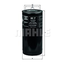MAHLE ORIGINAL kc7 (247138 / 7984903 / 1505063) фильтр топливный корпусной