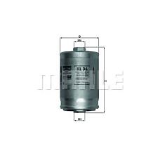 MAHLE ORIGINAL kl36 (441201511C / 441201511C1 / AK11LA) фильтр топливный